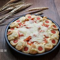 这样吃披萨才爽——重芝士火腿边披萨