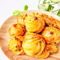 宝宝辅食红薯芝麻曲奇