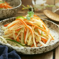 夏日小菜凉拌土豆丝