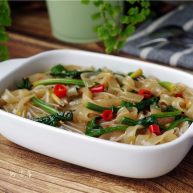 菠菜拌粉条