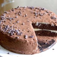 最好吃的基本巧克力蛋糕