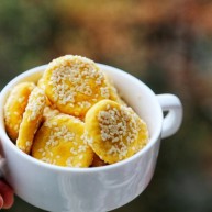 软糯香甜的奶香红薯圆饼一口平底锅就搞定了