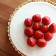 免焗草莓芝士派