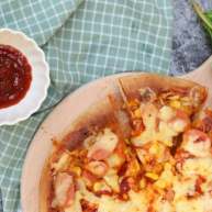 八寸火腿玉米披萨