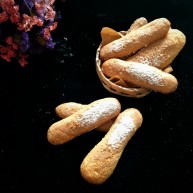 ＃甜味＃挂粉手指饼干