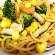 虾仁意大利面儿童份