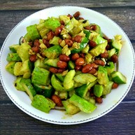花生米拌黄瓜