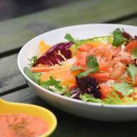 青木瓜虾仁沙拉