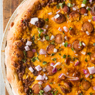 车打芝士披萨披萨的做法