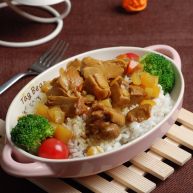 咖喱照烧鸡烩饭