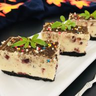 奥利奥蔓越莓奶酪蛋糕免烤箱