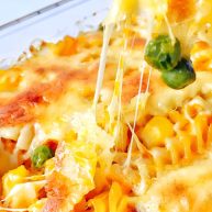 宝宝辅食南瓜田园焗意面