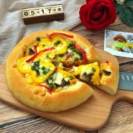 奥尔良卷边披萨