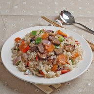 酱香肉炒饭