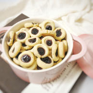 超快手嘴边零食果酱饼干ukoeo风炉制作