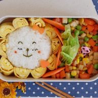 卡通狮子蛋烧便当「12」