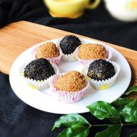 土豆糯米芝麻丸子