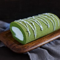 抹茶奶油蛋糕卷