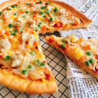 西班牙香肠披萨快手版