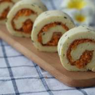 香葱肉松蛋糕卷