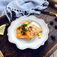 懒人料理香煎三文鱼快手菜