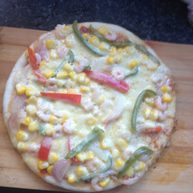 平底锅版蔬菜披萨