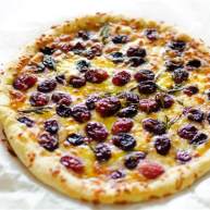 芝士烤葡萄披萨