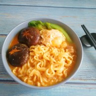 网红芝士煮辛拉面