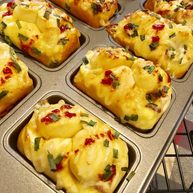 培根芝士面包一次性发酵