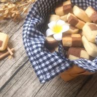 双色格子棋盘饼干