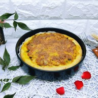 做饼＋咖喱香菇鸡丁披萨饼