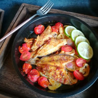 柠檬香辣烤冰鱼