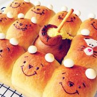 维尼熊跳跳虎挤挤小面包