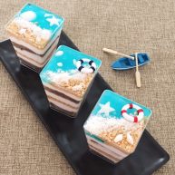 海洋之心戚风奶油蛋糕