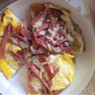 自创手抓饼披萨