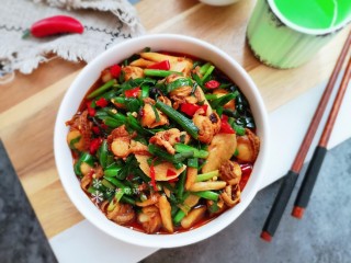 15、韭菜炒扇贝,超级下饭的家常菜！