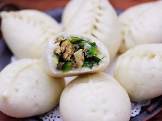 19、蘑菇海虹麦穗包,啦啦啦，好吃又营养美味的蘑菇海虹麦穗包子出锅咯。