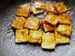 9、多福豆腐,收汁完成及即可关火