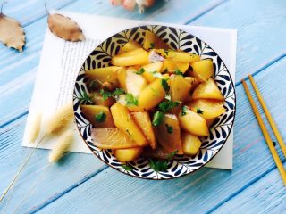 18、红烧白萝卜,成品图二