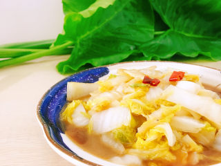 12、醋溜大白菜,成品图