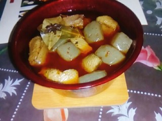 15、魔芋烧鸭,美味魔芋烧鸭。