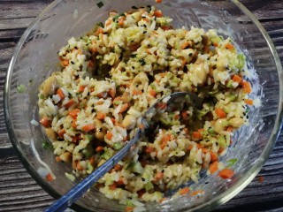 9、饭团子,有粘性即可