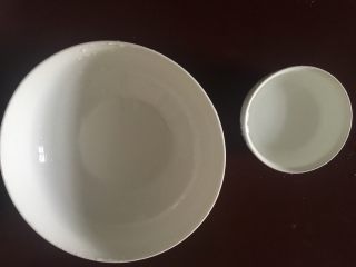 1、四川凉粉,准备一大一小的碗