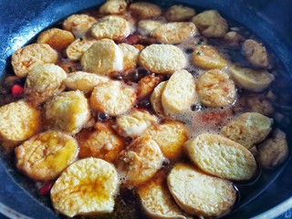 12、脆皮日本豆腐,加入日本豆腐。