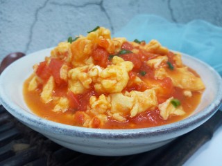 18、厨房挑战+素菜+ 美味西红柿炒鸡蛋,香