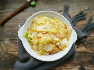 15、手撕包菜,成品