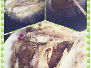 3、四川酸菜鱼,热锅把每一条鱼炸金黄捞起