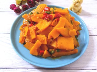 12、辣炒南瓜片,美味南瓜来了