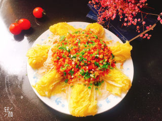 21、蒜蓉娃娃菜,蒜蓉娃娃菜就完成啦!