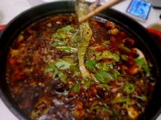 21、麻辣水煮黄辣丁,美美的鱼摆摆就可以动筷子咯!